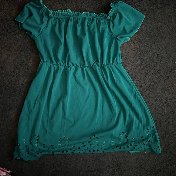 Amazon | Dresses | Off The Shoulder Romwe Casual Soft Cloth Green | Poshmark Amazon | Dresses | Off The Shoulder Romwe Casual Soft Cloth Green | Poshmark
